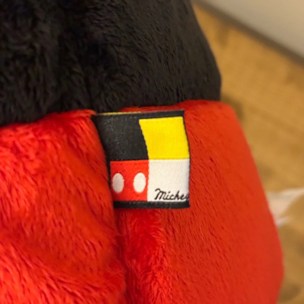 Disney Mickey Mouse Dome Beehive Pet Bed Red Black Dog Cat Machine Washable